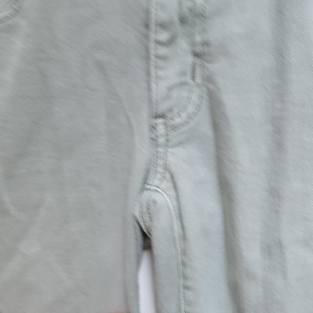American Eagle Outfitters Stylish Light Gray Skinny Jeans Jeggins Super Stretch - Picture 4 of 9